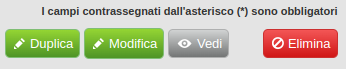 Tasto per duplicare i contenuti presente nei CMS