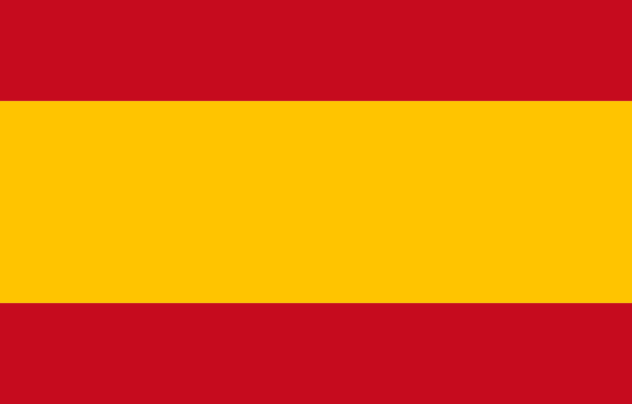 Bandiera Spagna per la traduzione per SEO internazionale in spagnolo