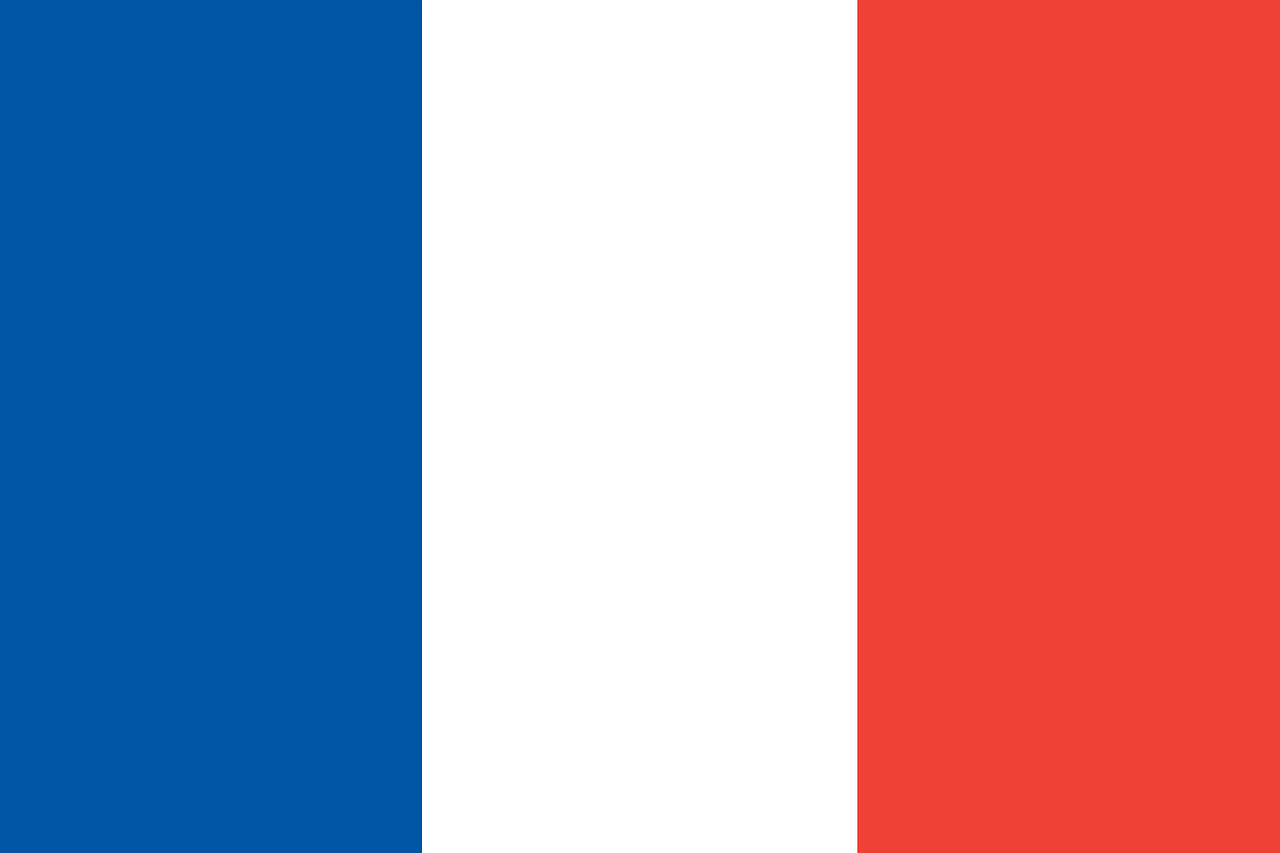Bandiera Francia per la traduzione per SEO internazionale in francese