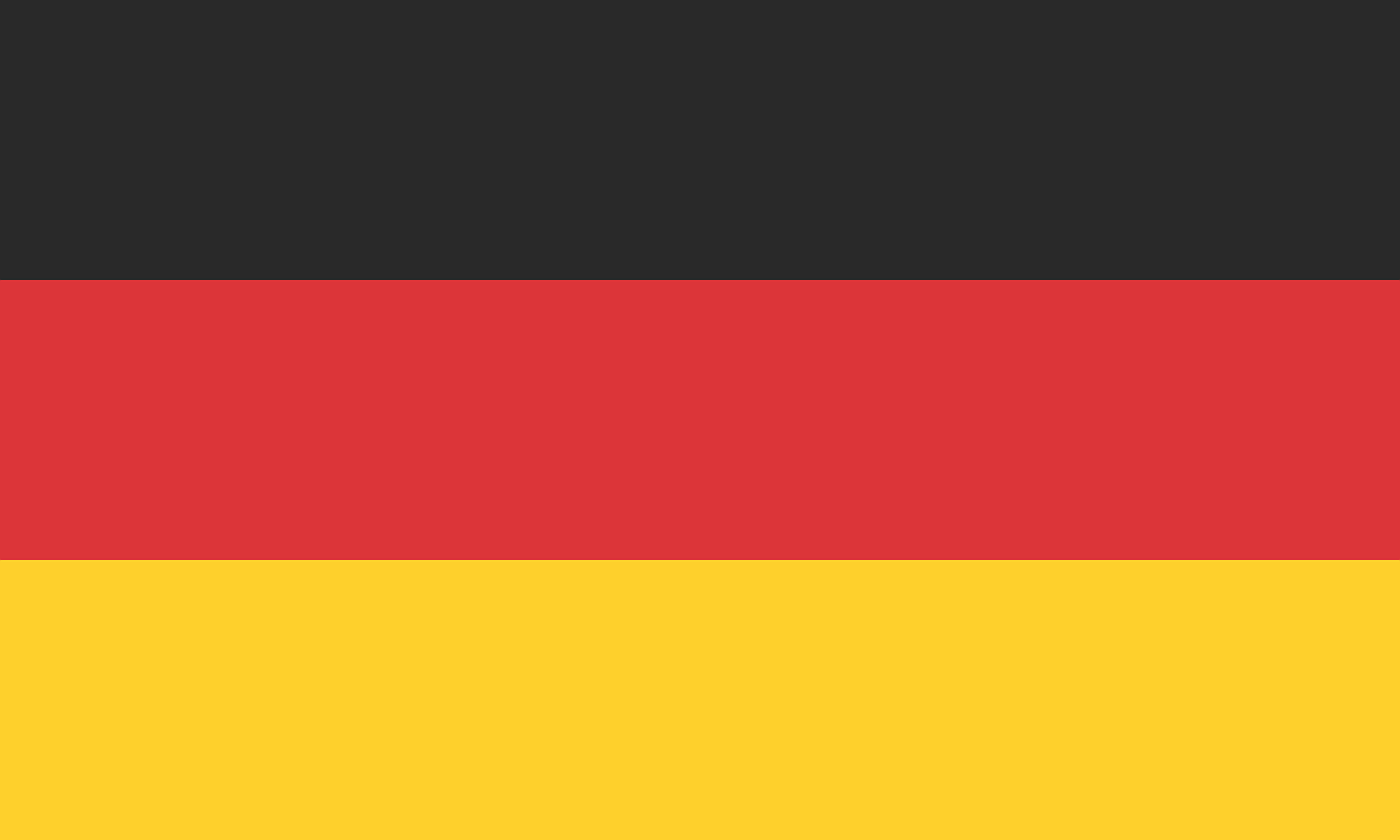 Bandiera Germania per la traduzione per SEO internazionale in tedesco